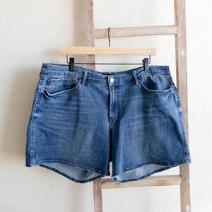 Dear John Denim Shorts Size 33 – True Blue Mid-Rise Stretch Jean Shorts